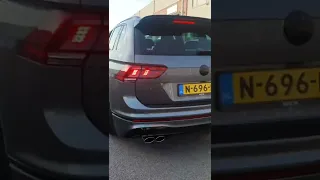 VW TIGUAN 2.0 TSI DUPLEX R-LOOK EXHAUST SOUND SYSTEM SPORTUITLAAT UITLAAT by www.maxiperformance.nl