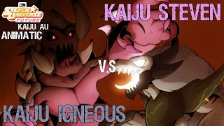 Gem Kaiju AU "Steven vs Igneous"【 Steven Universe Future AU 】