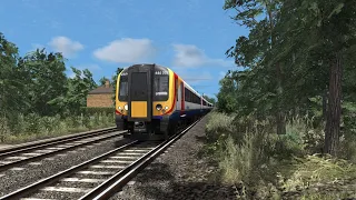 Train Simulator 2020: Midday Express, SWT 444027, Southampton Central - Bournemouth, SWML