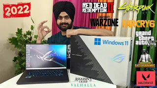 Asus Rog Zephyrus M16 2022 - i9 12th gen + RTX 3070 Ti - 8 Games Tested - Unboxing & Review 😰😰