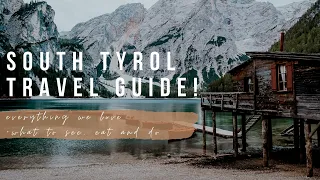 OUR FIRST VLOG // Everything we love about SOUTH TYROL (THE DOLOMITES!)