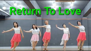 Return To Love line dance (Intermediate) Demo