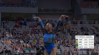 Trinity Thomas dazzles with this perfect 10 floor routine 👏🤩