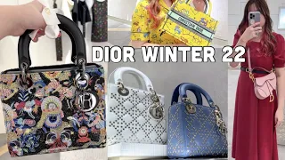 Dior Shopping Winter22 Collection- Limited Edition Lady Dior, New Saddle With Strap, Book Tote, More