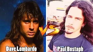 Dave Lombardo VS. Paul Bostaph (Slayer Drum Battle)