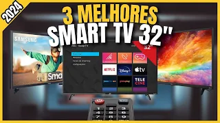 ⭐Qual a Melhor Smart TV 32 Polegadas Comprar em 2024? Smart TV 32 Polegadas Custo-Benefício