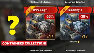Containers Collection Opening! - 10 000 Gold or Tank? - World of Tanks Blitz