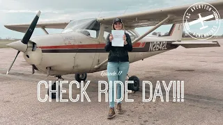 CHECK RIDE DAY: The Final Episode of Cally's Private Pilot Training Journey!