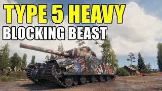 World of Tanks | Type 5 Heavy - The Blocking Beast