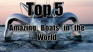 Top 5 Amazing boats in the World ,top 5 Cool concept boat design in the world