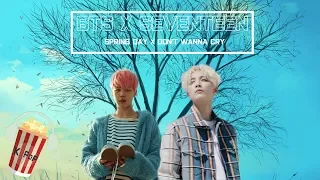 BTS (방탄소년단) x SEVENTEEN - Spring Day x Don't Wanna Cry (울고 싶지 않아) | MASHUP | KPOPcorn