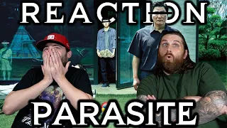 Parasite - Movie REACTION!! | FIRST TIME WATCHING!!