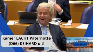 Paternotte (D66) wordt KEIHARD uitgelachen door de Tweede Kamer: "Dit is gewoon NIET waar!"