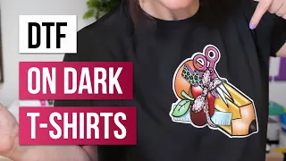 🤯 DTF Sublimation On Black Shirts | Sublimation on Cotton Tshirt