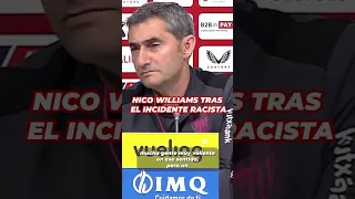 VALVERDE sobre NICO WILLIAMS y los INSULTOS RACISTAS en el METROPOLITANO