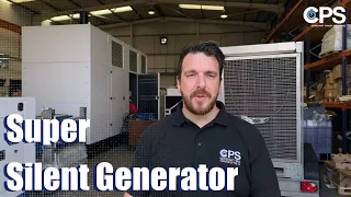 SUPER SILENT DIESEL GENERATOR BENEFITS - WE WALK AROUND THE UK'S QUIETEST 650KVA DIESEL GENERATOR.