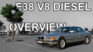 BMW E38 740d (V8 diesel) - Overview  & First Thoughts