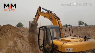 Liebherr R946 Excavator With 3D GPS Moving Dirt// JCB// JCB WORKING VIDEO// BY MIX AND MIX//