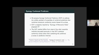 Synergy conformal prediction