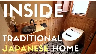 Внутри традиционного японского дома современной постройки