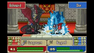 Ike VS Ashnard GBA Version