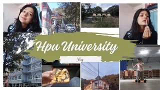 A Day In My Life At uni 📚🎓 || Himachal Pradesh University shimla|| 🥶