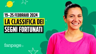 Oroscopo, la classifica dei segni più fortunati della settimana dal 19 al 25 febbraio 2024