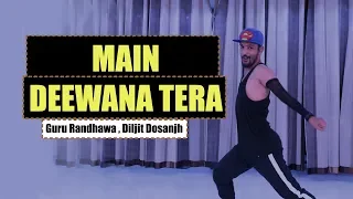 Guru Randhawa : Main Deewana Tera | Diljit |Dance Video | Easy Steps |Dance Team By vikky