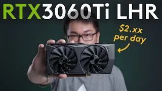 Nvidia RTX 3060 Ti LHR Mining Hashrate, Overclock & Profitability