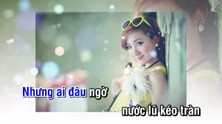 Karaoke Tôi xa miền trung # ST Trịnh Việt Cường # NHẠC SỐNG KTV