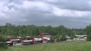 Hurdman Station time lapse.