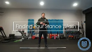 Finding your stance width for Snatch and Clean