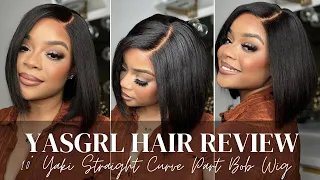 $109 Glueless Bob Wig Try On + First Impression ft YASGRL HAIR