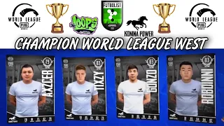 CHAMPION PMWL KONINA POWER, FUTBOLIST, LOOPS, CLOUD9, Gonzo, TIXZY MVP? AXZCER, Robdinni, Solkay🔥