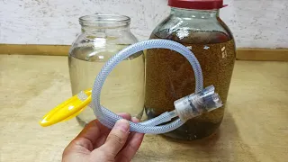 Простейшее устройство для вакуумной фильтрации настоек. Vacuum filtration of tincture