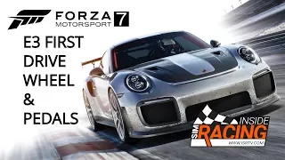 Forza Motorsport 7 First Drive E3 2017 with Wheel & Pedals at Mugello
