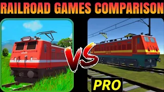 Railroad Crossing 2 vs Realistic Indian Crossing Pro | Full Detailed Comparison