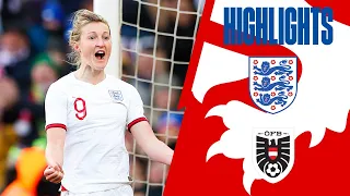 England 1-0 Austria | Ellen White Scores Winner on 100th Appearance for Lionesses | Highlights