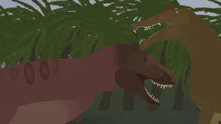 T-rex vs spino