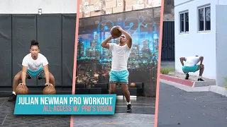 Julian Newman THROWS UP in a TOUGH Pro Workout