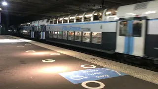 Arrivée d’un RER D Z20500 IDFM à Evry Courcouronnes Centre