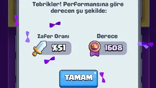 SON SANİYEYLE NİHAİ ŞAMPİYONA ÇIKTIM! - Clash Royale