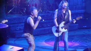 "Wasted Years" Iron Maiden@Madison Square Garden New York 3/30/16