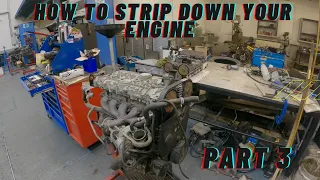 Focus ST225 Engine removal and strip down with no music part 3 #BDperformance#Focusst225#VOLVO#T5#