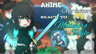 Anime Characters React to Each Other | Muichiro Tokito – Demon Slayer | 2/7 | AlmøndTea