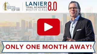 Only One Month Away! | The Lanier Trial Academy Master Class 8.0