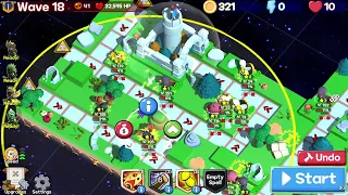 Monster Tiles TD Tower Wars Gameplay (PC Game)