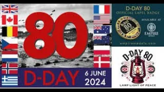 80th Anniversary of D-Day at Normandy American Cemetery. #normandylanding #france #ddaytour