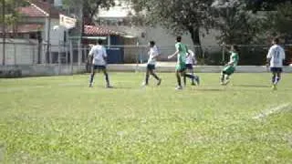 gol do neto(escolinha esperança) contra o são caetano