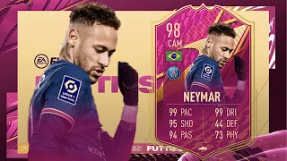 FIFA 22: NEYMAR JR 98 FUTTIES PLAYER REVIEW I FIFA 22 ULTIMATE TEAM